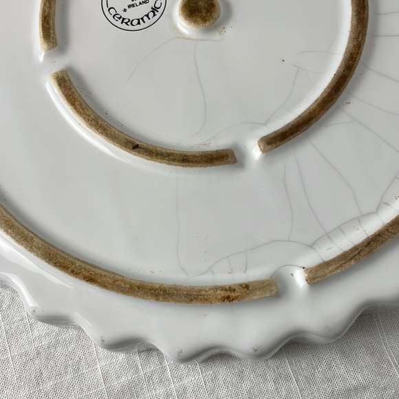 Vintage Quiche Lorraine Recipe Pie Plate bakeware Ulster Ceramics Ireland - Picture 16 of 16